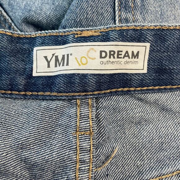 YMI Dream Collection Womens Jeans Junior Size 7 Loose Balloon Fit Medium Wash - Picture 5 of 11